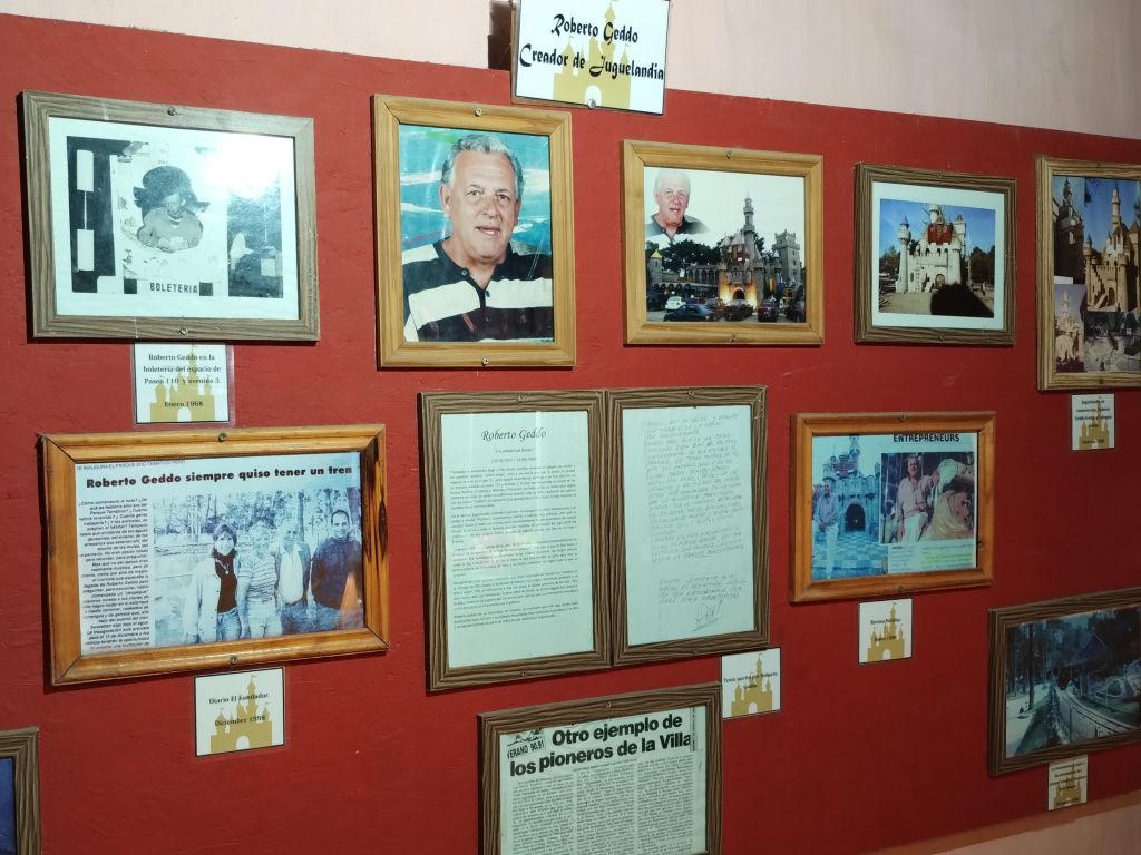 Recuerdo de Roberto Geddo en Juguelandia. 