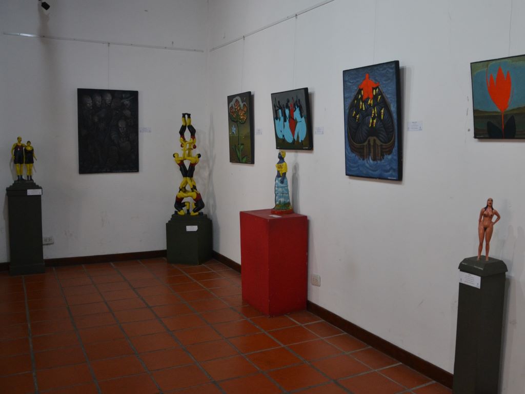 Muestra sobre la vida y obra de Danilo Bambú en el Museo Histórico Municipal de Ituzaingó. Agosto 2023. Archivo Castelar Digital.