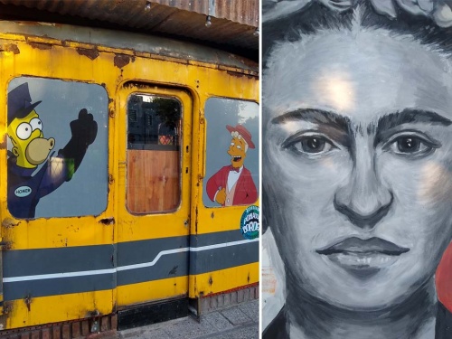 &iquest;Monorriel? Lleg&oacute; el tren a la Taberna de Moe