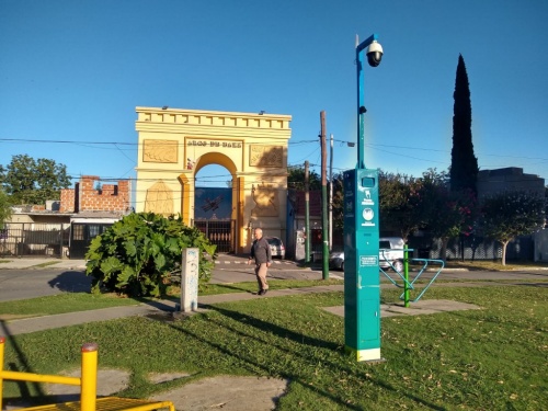 Conoc&eacute; c&oacute;mo funcionan los t&oacute;tems de seguridad que instal&oacute; Ituzaing&oacute;