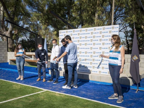 El Club GEI inaugur&oacute; su nueva cancha de hockey