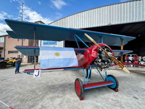 El Barón Rojo voló en la Convención en Vuelo de la EAA