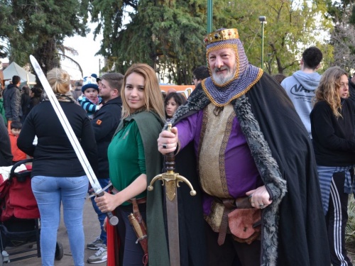 El Boulevard Fleming se transform&oacute; en una aldea medieval