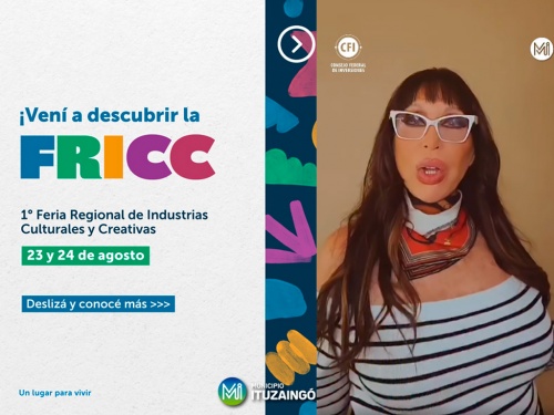 Ituzaing&oacute; vivir&aacute; la primera Feria Regional de Industrias Culturales y Creativas