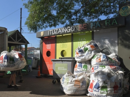 Ituzaing&oacute; recuper&oacute; m&aacute;s de 870 toneladas de residuos reciclables