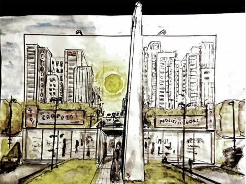 El Obelisco porte&ntilde;o se muda al oeste del Conurbano