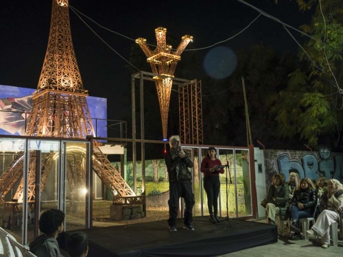 Las Dos Torres: Rub&eacute;n D&iacute;az inaugur&oacute; su homenaje al Chulo Rivoira