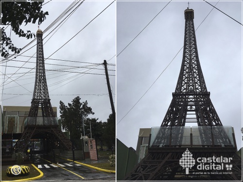 Ituzaing&oacute; tiene su propia Torre Eiffel