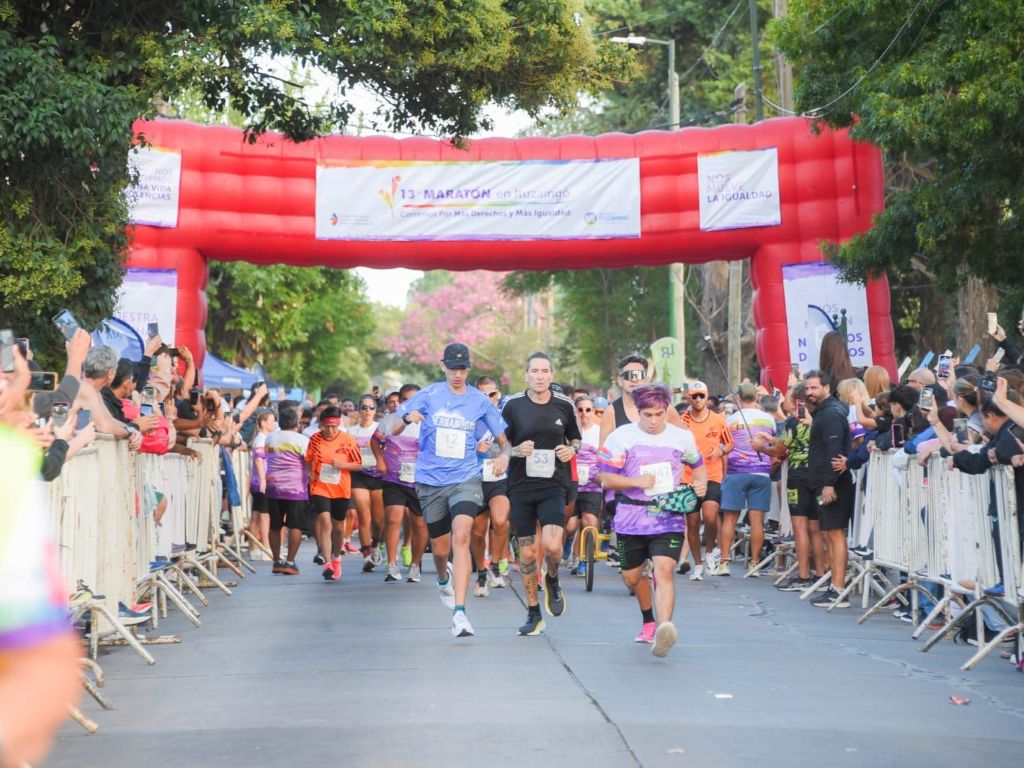 20 mil personas participaron de la marat&oacute;n por m&aacute;s derechos y m&aacute;s igualdad