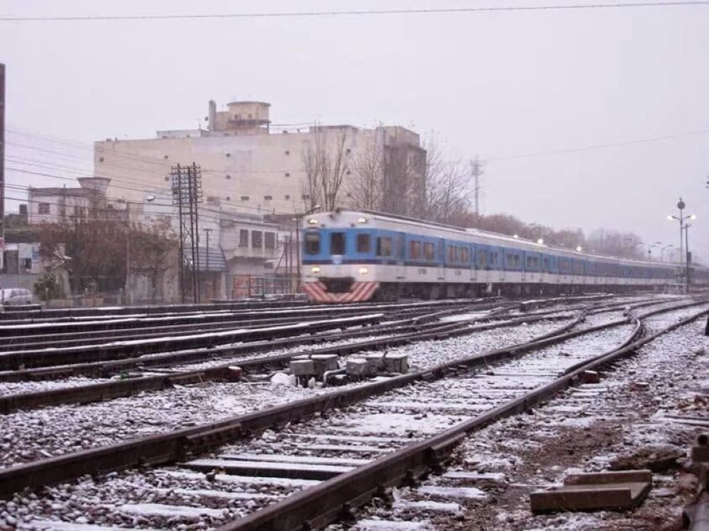 Ferrocarril Sarmiento en Haedo.