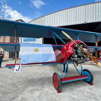 El Barón Rojo voló en la Convención en Vuelo de la EAA