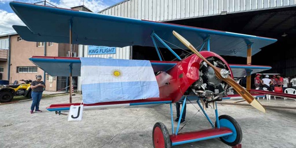 El Barón Rojo voló en la Convención en Vuelo de la EAA