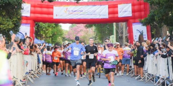 20 mil personas participaron de la marat&oacute;n por m&aacute;s derechos y m&aacute;s igualdad